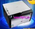 Máy in Laser đen trắng đa chức năng Ricoh Aficio SP202SN (In, Copy, Scan)