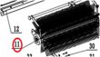 Chổi chính xe quét rác CW-760/1