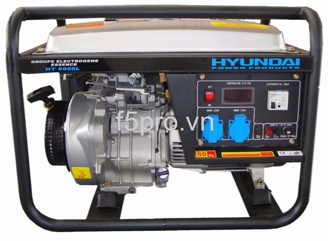 Máy phát điện xăng Hyundai HY6000L (giật nổ)