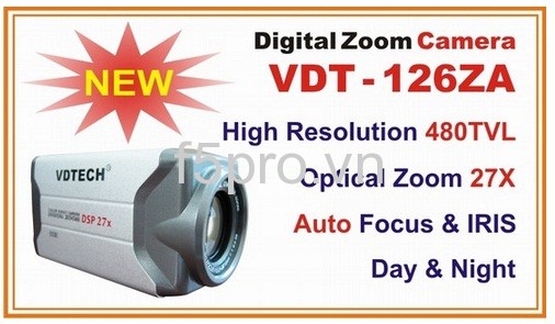 Camera Zoom màu VDTech VDT-126ZA