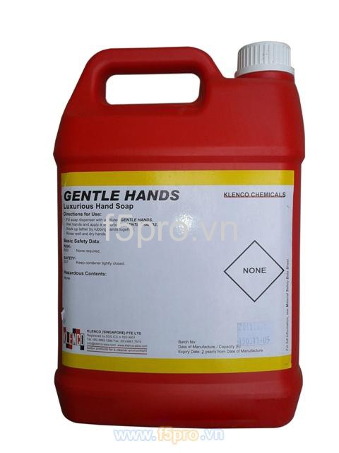 Nước rửa tay Gentle Hand 20l