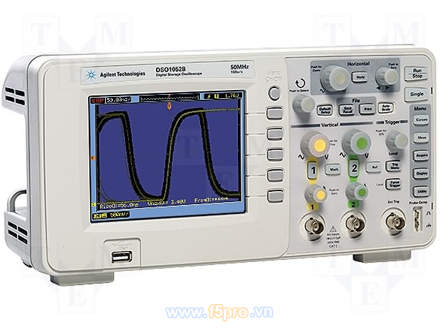 Máy hiện sóng số Agilent DSO1052B (50Mhz, 2 kênh, 1 GSa/sec)