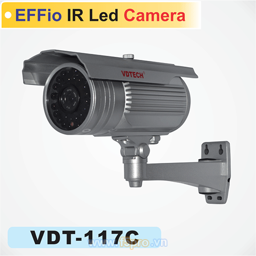 Camera thân lớn, hồng ngoại VDTech VDT-117C