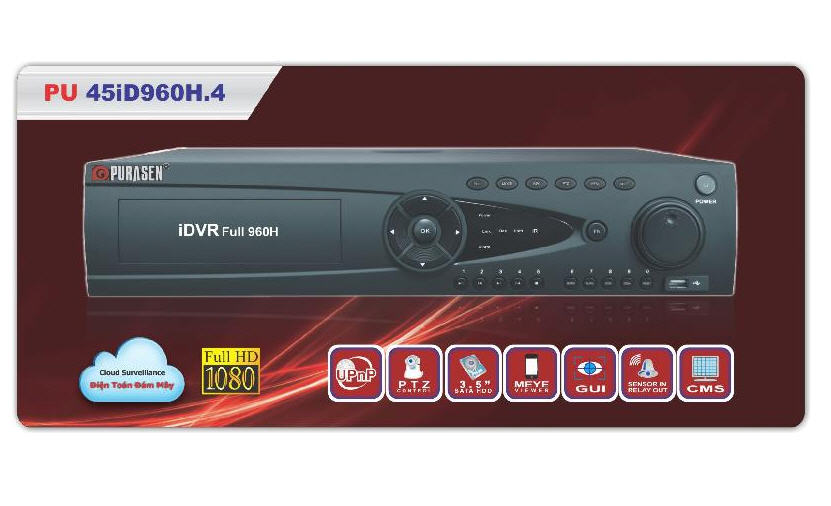 Đầu ghi hình Purasen DVR (PU - 36ID960H.4)