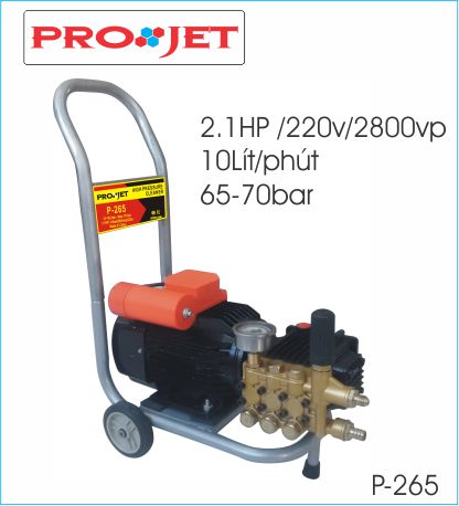 Máy rửa xe cao áp Projet P-265