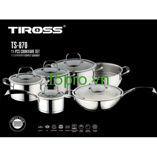 Bộ nồi nấu Tiross TS-870