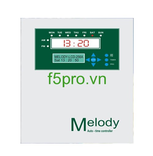 Trung tâm báo giờ tự động Melody LCD-256