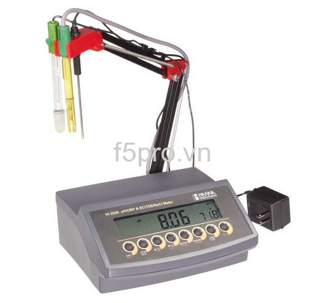 Máy đo pH/ORP/nhiệt độ để bàn Hanna Instruments HI 4221