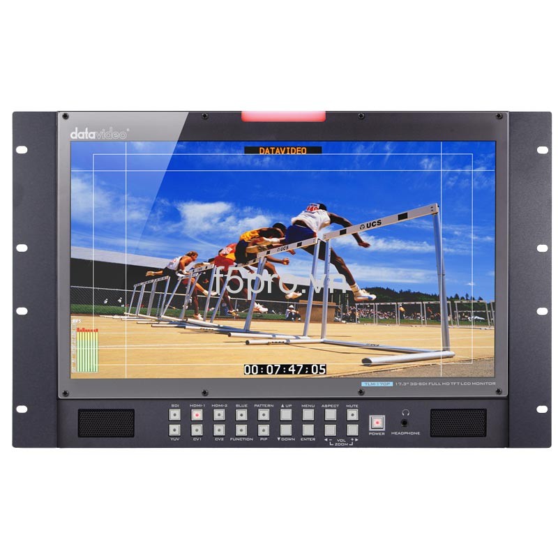 Datavideo TLM-170PR 17.3" HD/SD TFT LCD 7U Rackmount Monitor 