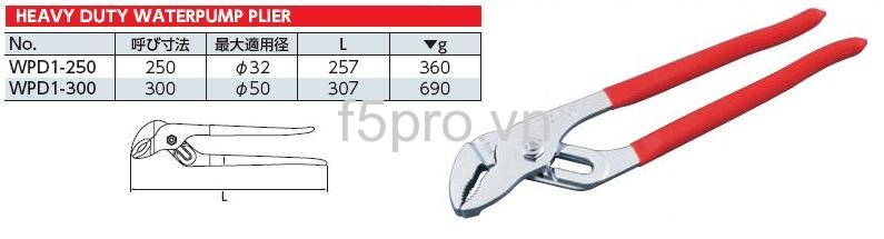 Kìm mỏ quạ KTC WPD1-250 