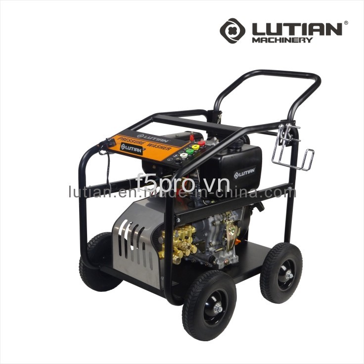 Máy rửa xe dầu diesel 7 HP Lutian 15D28-7A khởi động bằng đề