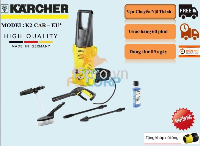 Máy phun áp lực Karcher K2 Car