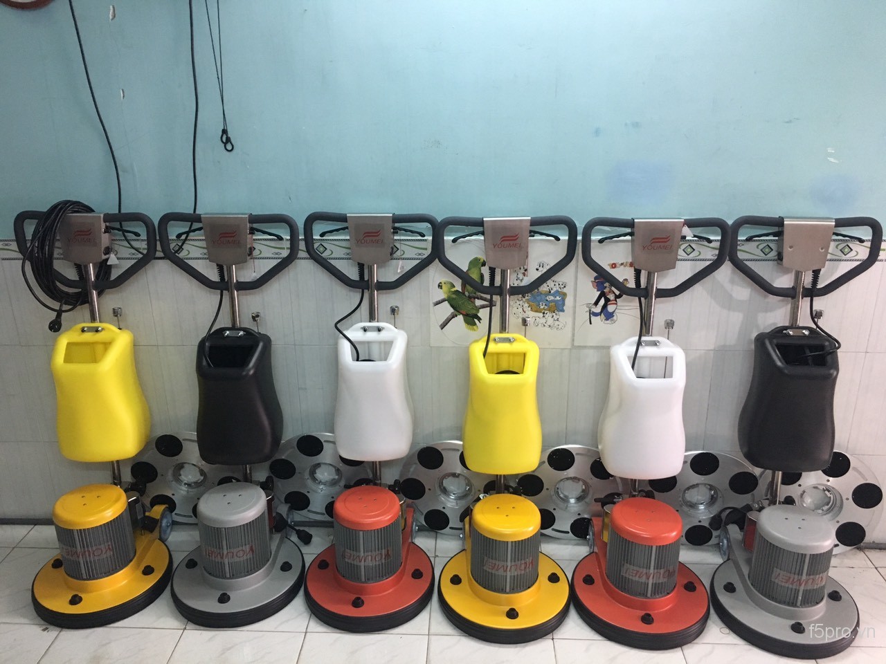 Máy mài và đánh bóng sàn Youmei 3.5HP