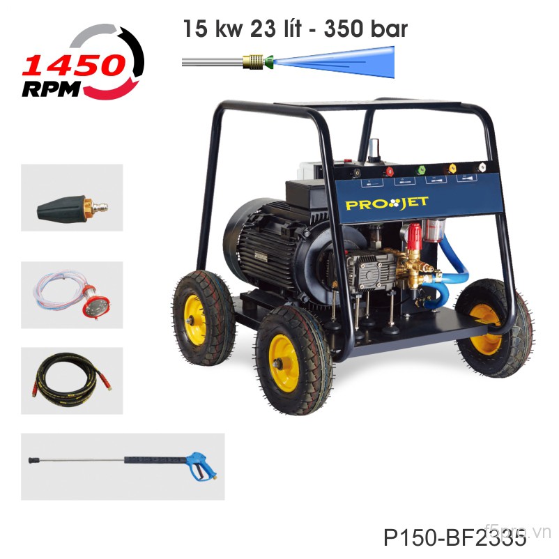 Máy phun xịt rửa xe cao áp Projet P150-BF2335