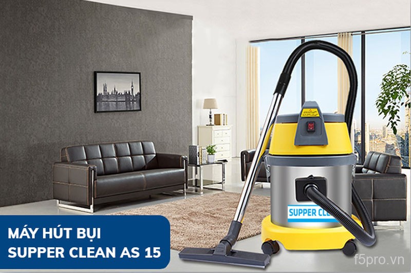 Máy hút bụi công nghiệp Supper Clean AS15